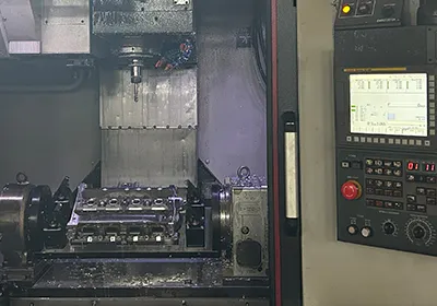 Cylinder head surface machining process