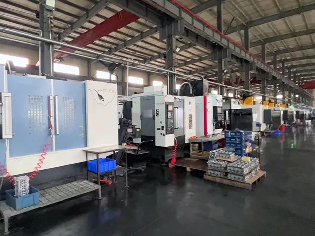 Ziptek CNC machining production floor