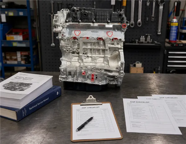 Ziptek Long Block Pre-Installation SOP Manual Cover
